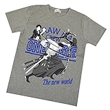 半袖Tシャツ ONEPIECE ワンピース ルフィ サンジ ゾロ 新世界 四皇編 子供用 キッズ ジュニア fo-ht06 160cm A柄