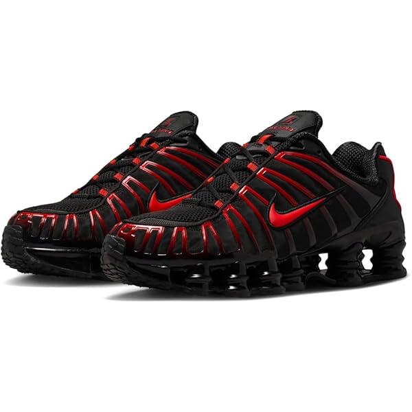 Amazon | [ナイキ] ショックス NZ SHOX NZ ホワイト/スポーツレッド