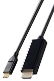 エレコム usb c 変換ケーブル 2m Type-C to HDMI 4K(3840×2160px)/60Hz マルチディスプレイ ミラーリング 【iPhone MacBook iPad Android 等に対応】 ブラック MPA-CHDMI20BK2