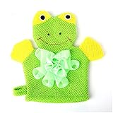 ボディスポンジ お風呂用 アニマルミトン アヒル 見た目も可愛くスッキリしたデザイン