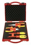 プロスタイルツール 絶縁工具セットT 4点入 樹脂アタッシュケース小 PZ SET T