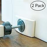 Wall Nanny (2 Pack - Made in USA) Indoor Baby Gate Wall Protector - No Safety Hazard on Bottom Spind