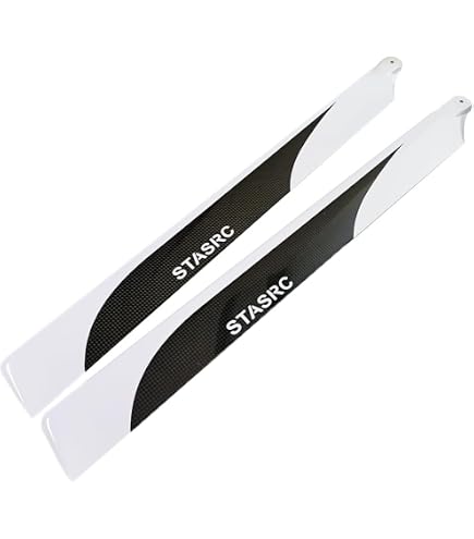 Amazon | Trex Align 550 600 RCヘリコプター用92mmカーボンファイバー