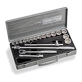 トネ(TONE) ソケットレンチセット 260 差込角12.7mm シルバー インチ 内容19点