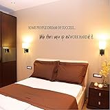 壁ステッカー英語単語引用符とSayingビニールデカール子供寝室子供部屋装飾Peel &スティック壁アート ブラック IM080-A