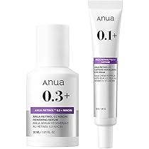 Amazon.co.jp: ANUA(アヌア)レチノール0.3ナイアシンセラム30ml+