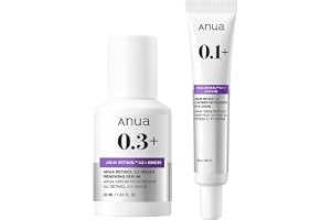 ANUA(アヌア)レチノール0.3ナイアシンセラム30ml+レチノール0.1カフェインアイクリーム 30g (美容液+アイクリーム) 2STEPセット 目元ケア 毛穴 ハリ 保湿 retinol niacin serum + retinol caff
