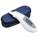 Infared baby Ear Thermometer - LCD Digital baby ear temperature memory with case for babies, childre