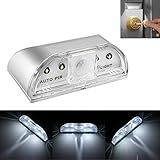 PAWACA鍵穴ライト、電池式PIR赤外線IRワイヤレス自動センサーモーション検出器ドア鍵穴with 4 LEDライトランプPerfect forキー穴/ドアロック/ベッドルーム/階段 7025779