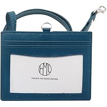 Amazon.co.jp: HAKATA NO MORI LEATHER 本革 両面 クリア ID