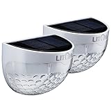 Litom LEDソーラーライト　夜間自動点灯 屋外照明/壁掛け/軒先/庭先/玄関入口などに照明用