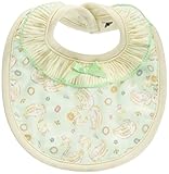 Bijoux & Bee(ビジュー&ビー) 花柄&スワン柄ビブ<日本製> スワンミント