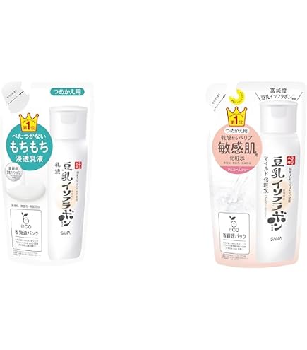 なめらか本舗 SANA サナ 豆乳イソフラボン もちもち浸透乳液 つめかえ用 Amazon | 【まとめ買い】 サナ なめらか本舗 豆乳イソフラボン
