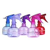 Demiawaking 理髪店　美容室　ガーデニング用　プラスチック製　スプレーボトル　霧吹き　250ml　色ランダム出荷