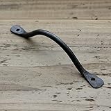 【黒皮鉄シリーズ】 取っ手 ハンドメイド丸棒タイプ Mサイズ