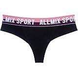 [ALLMIX] レディース Tバック セクシー スポーツ 運動 スタンダード オシャレ ランジェリー ストレッチ ヨガウェア ランニング フィットネス 上品