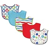 Luvable Friends Baby Printed Drooler Bibs by Luvable Friends