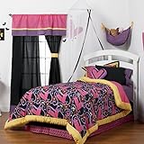 One Grace Place Sassy Shaylee Hamper, Purple, Black, and Yellow by One Grace Place