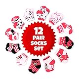 Disney SOCKSHOSIERY ベビー・ガールズ US サイズ: 0-6 Months カラー: マルチカラー