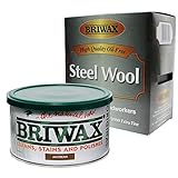 ブライワックス　BRIWAX・オリジナル（ジャコビアン）＆スチールウールセット