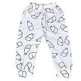 Plus Nao(プラスナオ) 子供用 パンツ 長ズボン 総柄プリント カジュアルスタイル 男の子 女の子 ベビー キッズ 70 80 90 10 100 ミルク