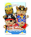Melissa & Doug Bold Buddies Hand Puppets Plush
