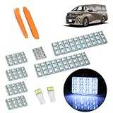 FEIYING トヨタ アルファード ヴェルファイア 20系 ルームランプ 車種専用設計118灯 激白色FLUX-LED 専用工具付き