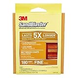 3M 20916-180 Sand Blaster Between Coats Sanding Pad 180-Grit Sleeved [並行輸入品]