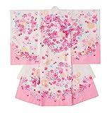 【SEIKO MATSUDA 松田聖子 お宮参り着物】 初着 お祝い着 女の子 ベビー ピンク 長襦袢付