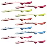 NUK Gerber Graduates Rest Easy Spoons, - Multicolor Girl by NUK