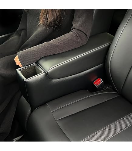 Amazon N-BOX アームレスト コンソールボックス アクセサリー カスタムパーツ 肘置き 肘掛け 収納 車内 カスタム ホンダ NBOX JF3 JF4 JF5 JF6 レザー 黒 ブラック 日本製 巧工房 BNX-1 外付コンソールボックス 車 バイク