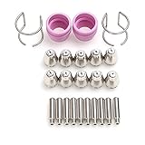 Rupse　24PCS SG-55 AG-60 WSD-60Pプラズマ切断用トーチパイロットアークノズル消耗品キット