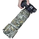 CHASING BIRDS 迷彩防水レンズコート CANON EF 70-200mm F2.8 L IS II III USM用 防雨レンズ保護カバー (大木, EF 2.0X III テレコンバーターを含む)