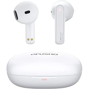 【ミニサイズ&軽量】Bluetoothイヤホン FUSHO 完全ワイヤレス イヤホン IPX5防水 ブルートゥースイヤホ…