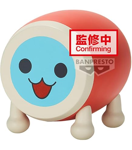 Peluche Banpresto Taiko No Tatsujin WADA Super Big 30 Cm - Collection Anime, Multicolore