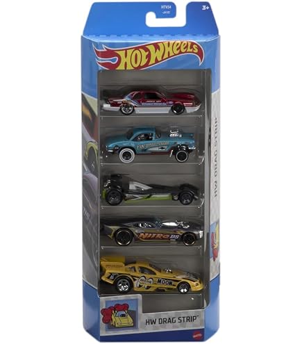 Amazon.co.jp: Hot Wheels Toy Cars, 10-Pack of Race Cars, Includes