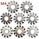 ランフィー M4 PA20 内径 22mm #1-8 ハイスインボリュート歯車フライスカッター