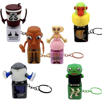 サザエボン他　 キーホルダーセット Amazon.co.jp: トゥントゥントゥンサーフール キーホルダー 6個入り音