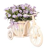 手作りのミラフロバスケットのシミュレーション花の人工の花