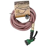 ダルトン DULTON Stretch hose　ストレッチホース ホース 5m→約10m　8パターン散水ノズル (Fire brick_ag)