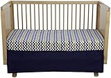 New Arrivals Inc Sweet and Simple Golden Days 2 Pc Crib Set- Navy [並行輸入品]