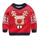 (コ-ランド) Co-land ベビー セーター ニット キッズ 男の子 女の子 クリスマス 子供服 長袖 ボーイズ ガールズ 秋冬トップス プルオーバー 可愛い 95