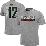 Jabari Parker # 12 Milwaukee Bucks Nba Playerシャツグレー幼児と子供サイズ