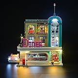 LIGHTAILING ダウンタウンダイナークリエーターエキスパートビルディングブロックモデル用ライトセットLedライトキットレゴ10260と互換性
