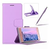 財布型ケースfor Xperia XZプレミアム、PUレザーフリップカバーfor Xperia XZプレミアム、herzzerノーブル高級プレミアム磁気折りたたみカードホルダースタンドレザー保護ケース