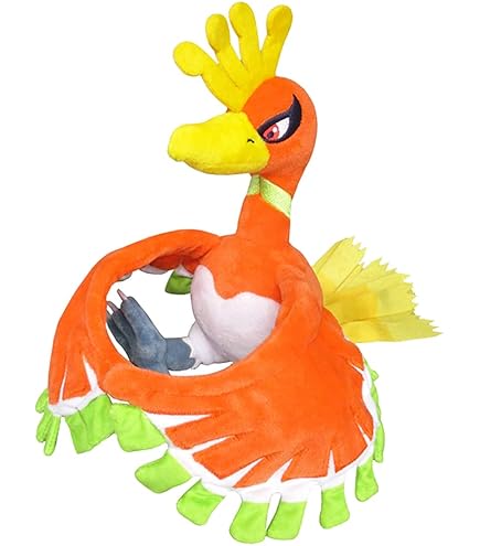 Amazon.co.jp: ポケモンセンターオリジナル ぬいぐるみ ホウオウ 38×49