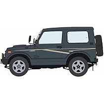 1/24 スズキ ジムニー JA11 サーファーサーフボード付 塗装済完成品 Amazon | ハセガワ 1/24 スズキ ジムニー (JA11-4型) プラモデル