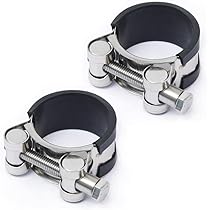 ネ申 ステンレス製クランプ式マフラー 2本セット ネ申 ステンレス製