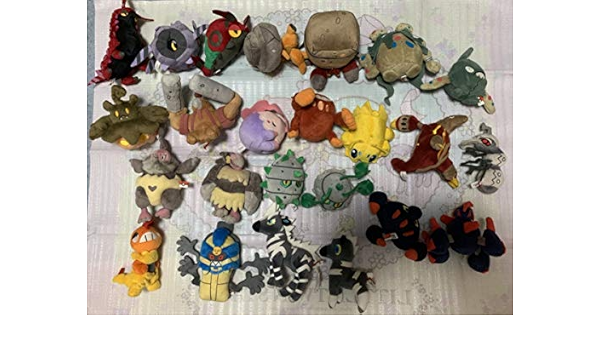 Myポケモンコレクションセット3 ペンドラー ナットレイ ーブシン ぬいぐるみ ぬいぐるみ おもちゃ Amazon