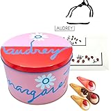【手提げ袋付】オードリー グレイシア ホワイトデー スペシャル缶 AUDREY お菓子 缶 クッキー ホワイトデー缶(Lサイズ 19個入)
